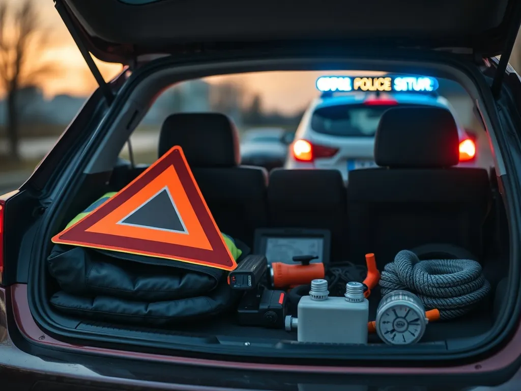 Obowiązkowe wyposażenie auta i najczęstsze kontrole policji